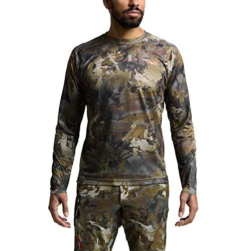 SITKA Gear Men's Core Lightweight Crew Long Sleeve Hunting Shirt