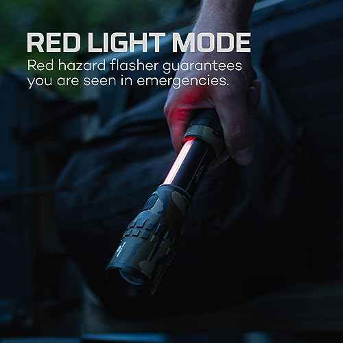 NEBO SLYDE KING Flashlight | High Lumens, Rechargeable COB Work Light & LED Flashlight, Waterproof, Magnetic Base, Great for Camping & Hunting, Includes Charging Cable