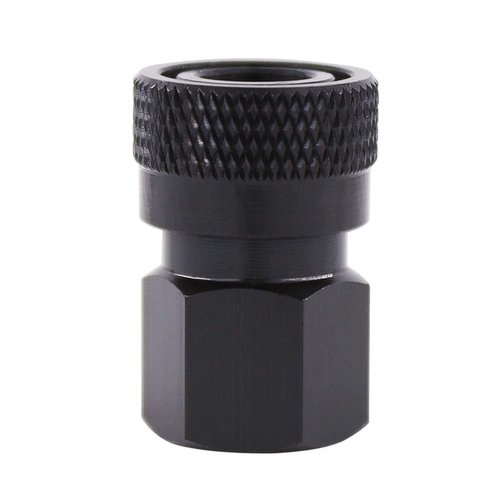HMKUGO 1/8" NPT Female Thread Quick-Disconnect Plug Adapter, 8mm Female Quick Disconnect Adapter, PCP Paintball Charging Fittings with Sealing O-Ring