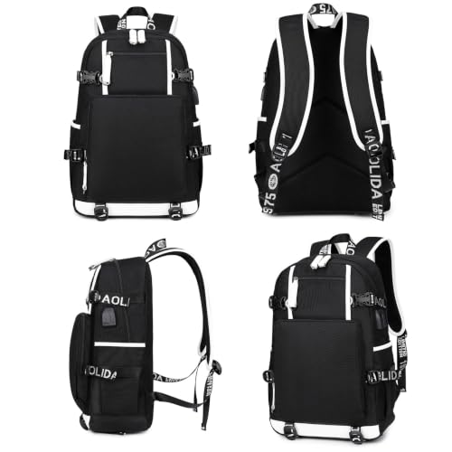 Basketball Player Multifunctional Backpack W3 Sports Fan Bookbag Travel & School