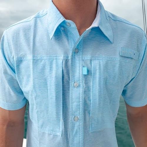 Salt Life Men's H20 Short Sleeve Fishing Shirt