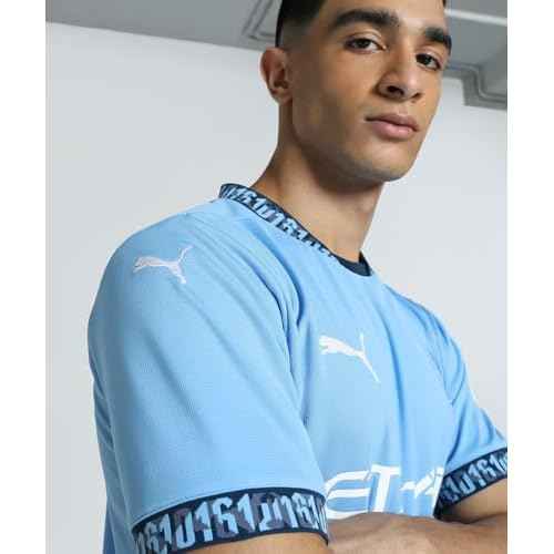 Men¡¯s Manchester City FC 2024/25 Replica Home Soccer Jersey - Team Light Blue