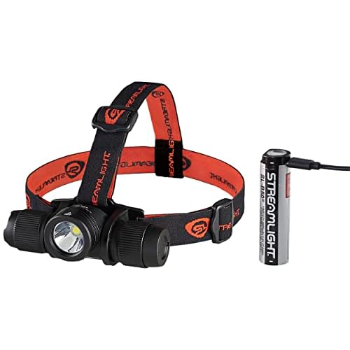 Streamlight 89001 ProTac 2.0 2000-Lumen Headlamp with Rechargeable Battery, Strap, Black