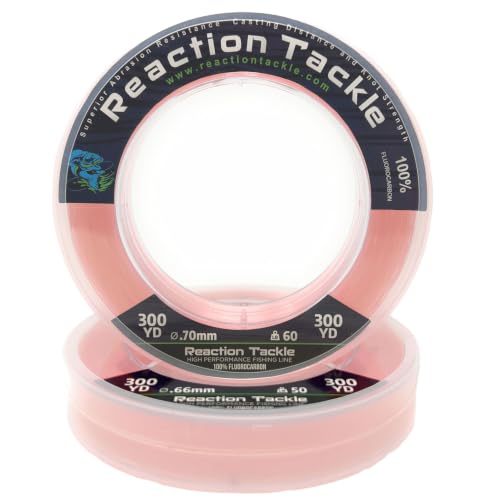 Fluorocarbon Fishing Line 25Lb 50Yards Pink - Pro Grade Leader & Main Line