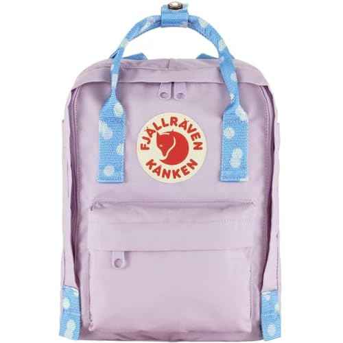 Fjallraven 23561 Women's Kanken Mini Backpack, Pastel Lavender-Confetti Pattern, _