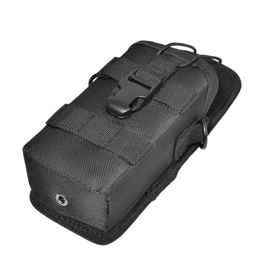 MOLLE Radio Pouch for Walkie Talkie - Heavy Duty Nylon Military Belt Pack - Variation of THIS listing