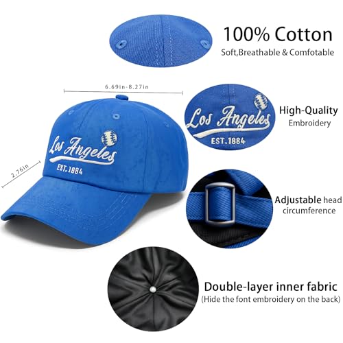 Cap Hat Classic Vintage Embroidered Hat Cap for Men Women Teenager Cap Adjustable