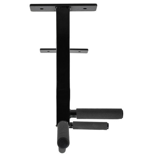 Ceiling Mount Pull Up Bar with Reversible Risers for 16 and 24 Inch Joists with Optimum Grip Spacing by Ultimate Body Press