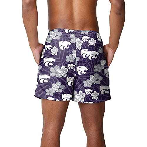 FOCO Men's Hibiscus Slim Fit 5.5" Suit Swimming Trunks