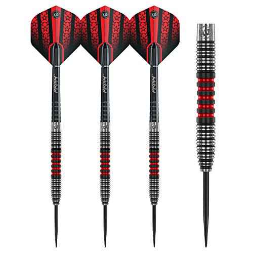 Winmau Joe Cullen Signature Edition 90% Tungsten Darts Set with Flights and Stems (Shafts)