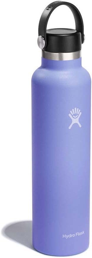 Hydro Flask Water Bottle - Insulated Stainless Steel - Non Spill, Leakproof in 24 Oz White