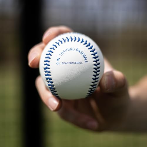 Pro Style React Training Baseball - Unpredictable Bounce for Reflex & Fielding Drills