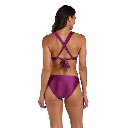 La Blanca Women's Standard Underwire Draped Bikini Swimsuit Top