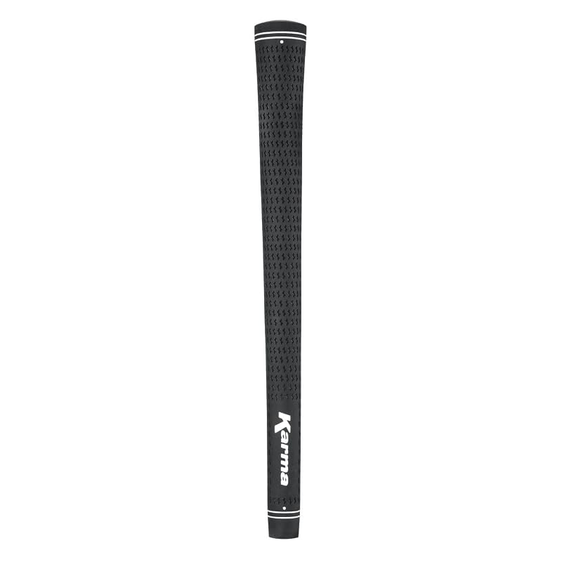Karma Velour Golf Grips - Midsize (+1/32) 13-Count - Black