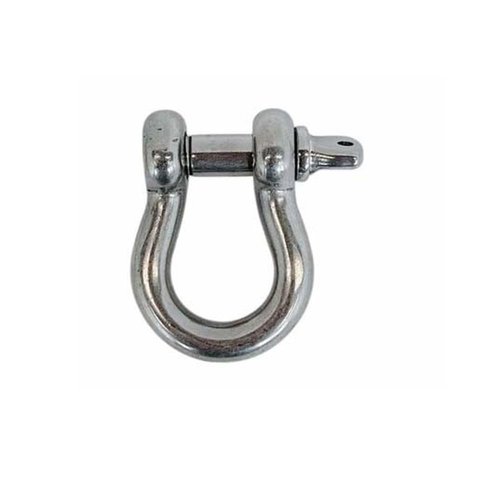 DBMIMPORTERS 4 Pcs Stainless Steel T316 1/4" Screw Pin Anchor Shackle 1,000 Lbs WLL, Forged Loaded Rate