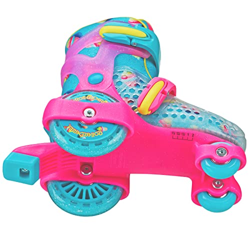 Kids Adjustable Roller Skates - Fun Roll Beginner Quad Skates for Boys & Girls, Medium (11-2) Variation of THIS listing