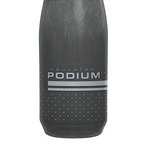 CamelBak Podium Chill Bike Insulated Squeeze Water Bottle Black, 21oz