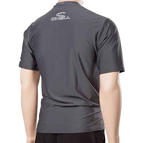 O'Neill Men's Basic Skins Slim Fit Rash Tee 2XLT Graphite (3402IS)