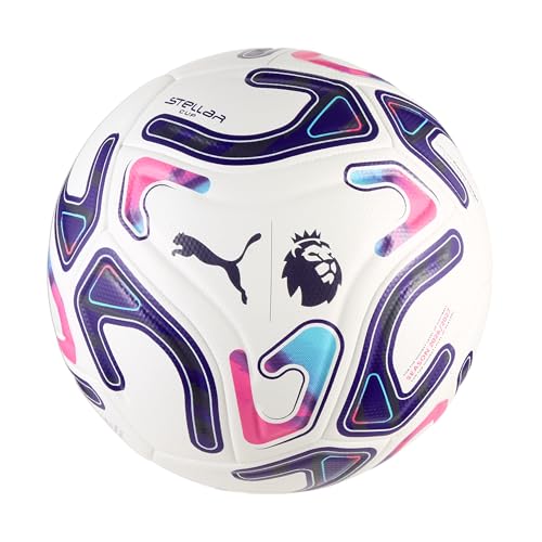 Soccer Ball - Premier League Replica for Training, 16-Panels, Reactivity - Puma White-Multicolor / 5