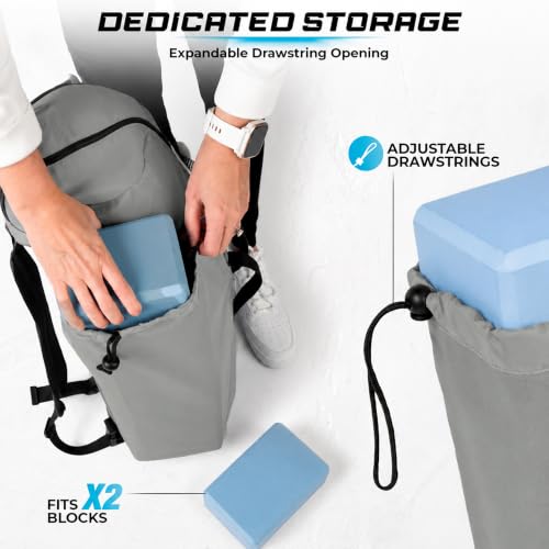 Tactical Green Expandable Yoga Mat Bag with Adjustable Strap - Large