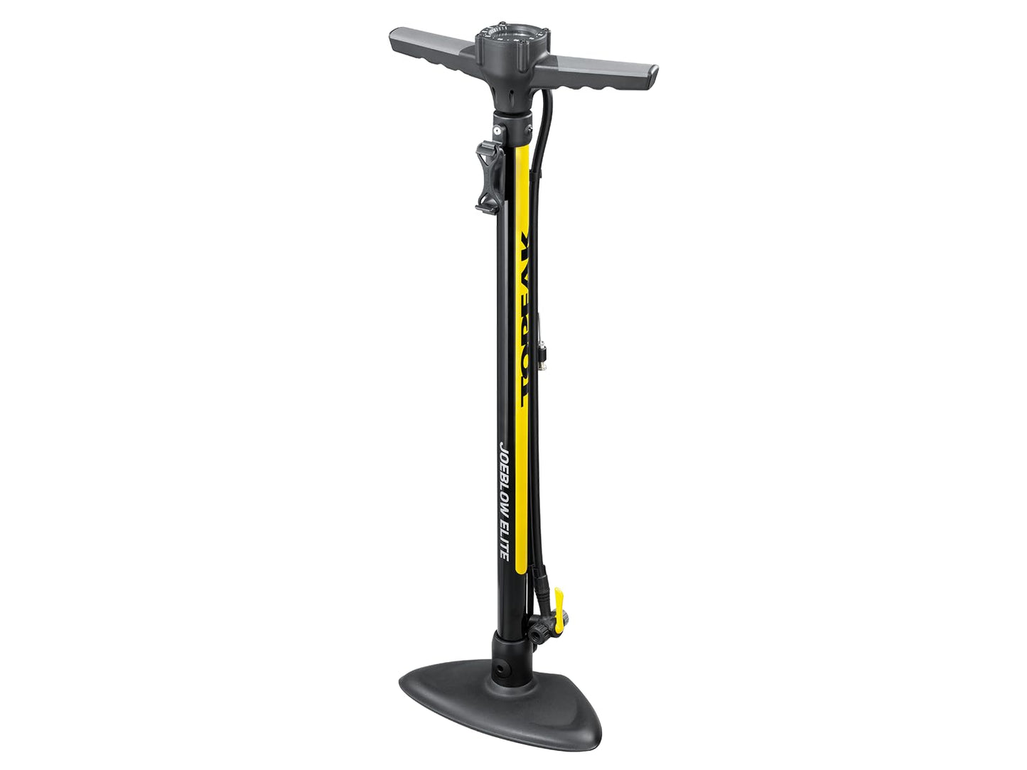 Topeak JoeBlow Bike Pump – High-Pressure Floor Pump with Large 3" Gauge, Durable Steel Barrel, and Presta & Schrader Compatibility, JoeBlow Elite