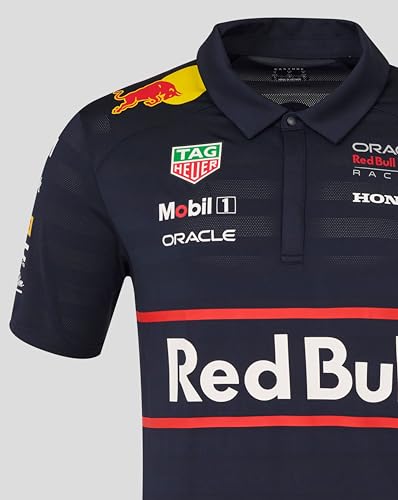 Castore Red Bull Racing F1 Kid's Team Polo Shirt Medium - 2025 Collection