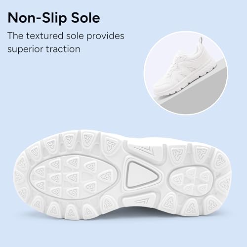 Stelle Girls Tennis Shoes Kids Sneakers - Big Kid White with Charms