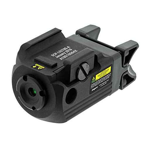 UTG Compact Pistol Laser, Green, Ambidextrous