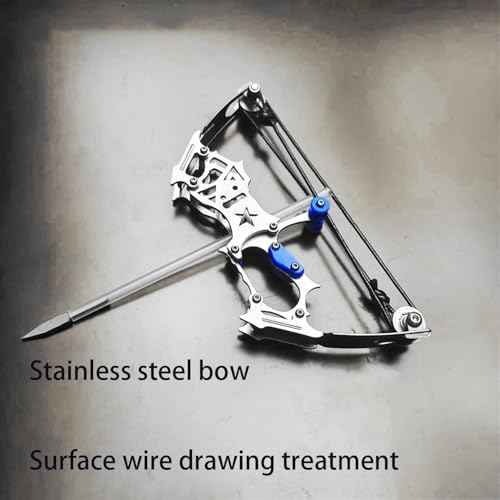 Archery Bow Set Left and Right Hand Compound Bow Hunting Bow Metal Material Catapult RH/LH for Practice Archery