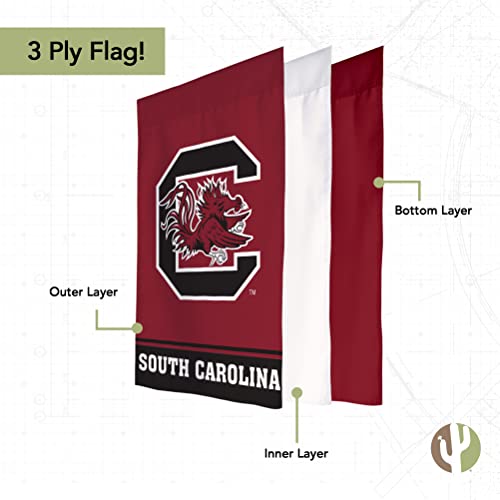 University of South Carolina Garden Flag - Double-Sided Outdoor Polyester Flag