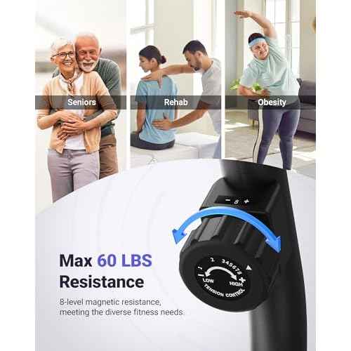 MERACH Recumbent Exercise Bike for Home with Smart Bluetooth and Exclusive App Connectivity, LCD, Heart Rate Handle, Magnetic Recumbent Bikes S08/S23