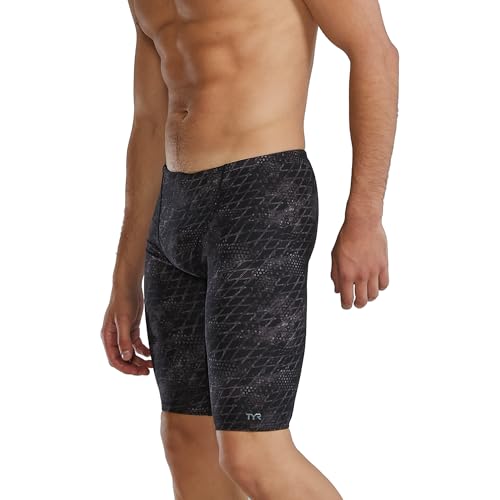 TYR Men's Etch Durafast Elite Jammer