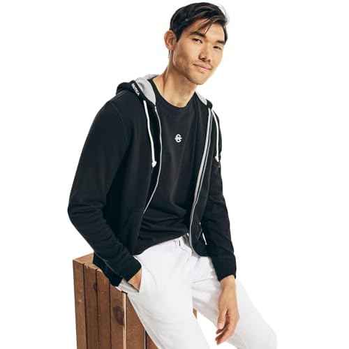 Nautica Men's Anchor Fleece Full-Zip Hoodie