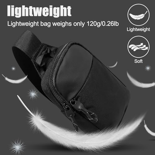 Mini Sling Bag Men Small Crossbody Bag Women Fanny Packs Casual Personal Pocket Bag Backpack Phone Chest Bag
