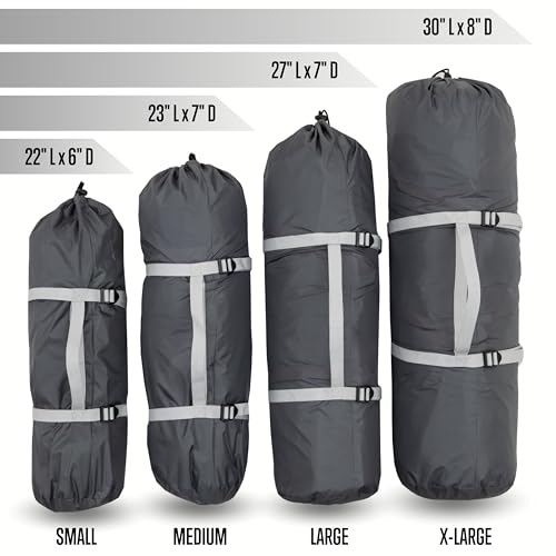 ALPS Mountaineering Tent Bag - Gray Small Compression Storage