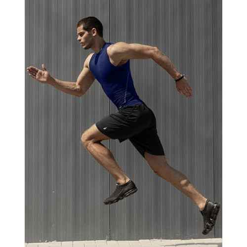 NY Threads Men's Athletic Shorts Quick Dry Loose-Fit Lightweight Running Workout Gym Shorts with Pockets