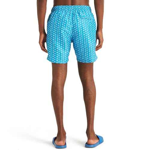 Nautica Men's Standard Sustainably Crafted 6" Shell Print Swim