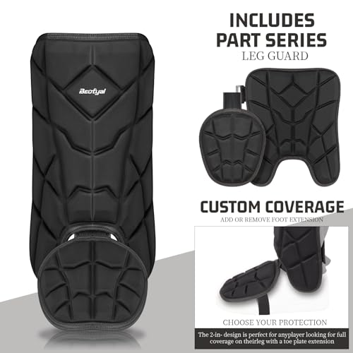 Adult Baseball Leg Guard with Adjustable Straps Protective Gear