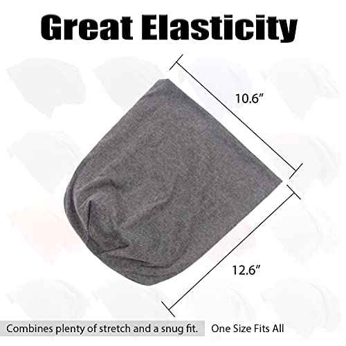 UTTPLL Unisex Baggy Cotton Beanies Lightweight Hip-Hop Soft Slouchy Stretch Beanie Hat Chemo Caps for Men Women