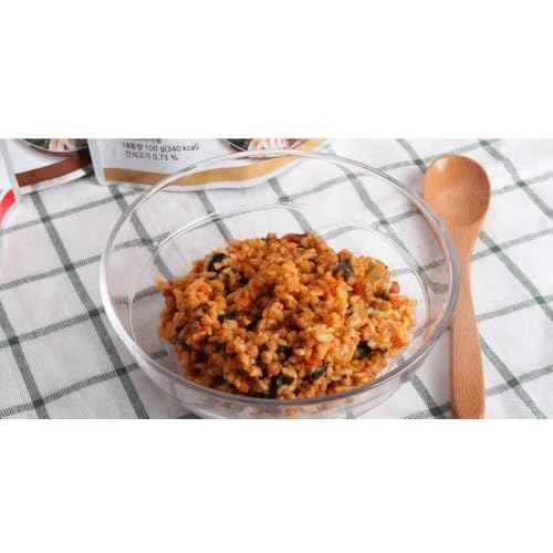 Easybab Korean Ready to Eat Bibimbap, Kimchi (2 PACK)