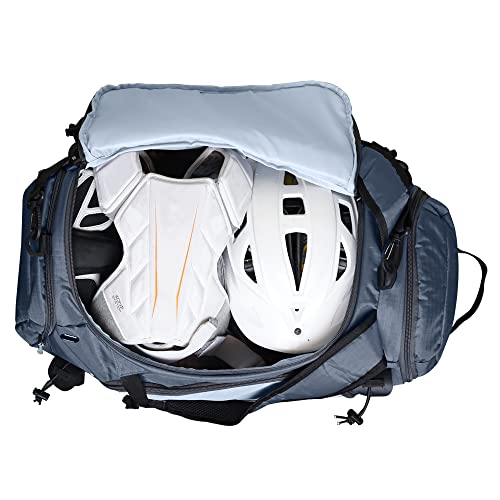 Lacrosse Bag Hybrid 3.0 Duffel Backpack Holds 2 Sticks 40L Capacity