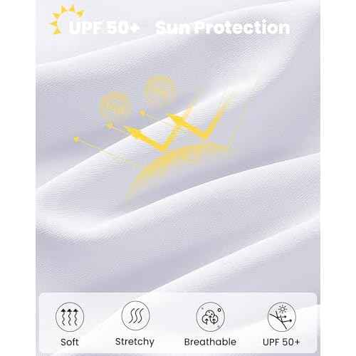 JOCMIC Girls Long Sleeve Shirts Kids Athletic Quick Dry Basic Tees for Gym Yoga Fall Tops UPF 50+ Sun Shirts