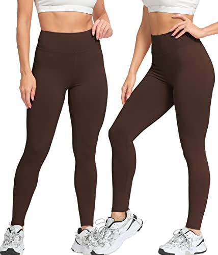 Natural Feelings Buttercloud High Waist Ultra Soft Leggings for Women XX-Large - Brown