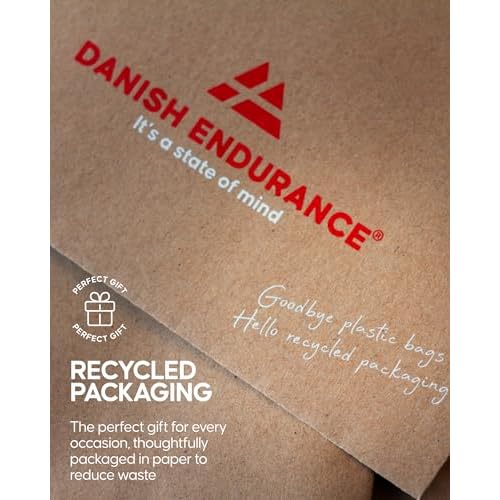 DANISH ENDURANCE Lightweight Merino Wool Beanie for Men & Women, Thermal Hat