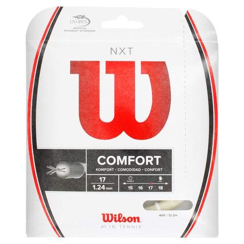 Wilson NXT 17 Gauge Multifilament Tennis Racket String - Natural