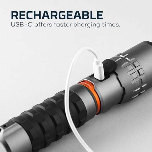 2000 Lumens NEBO SLYDE KING Rechargeable LED Work Flashlight - Gray