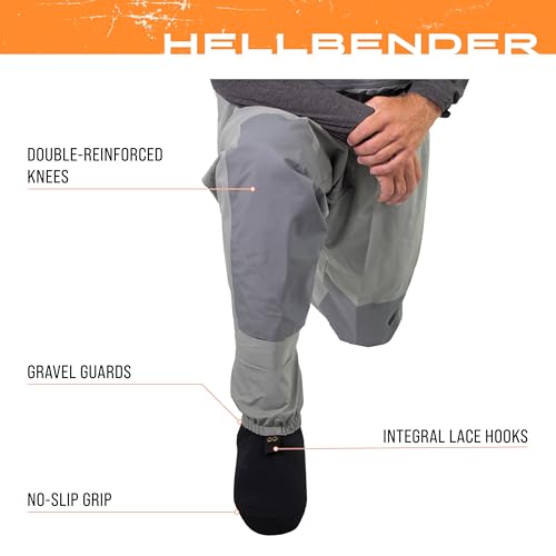 FROGG TOGGS Hellbender Breathable Waterproof Stockingfoot Fishing Chest Wader for Fishing