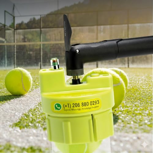 Tennis Ball Pressurizer Kit - Extends Ball Life, Includes Maintenance Pack - Without Pump