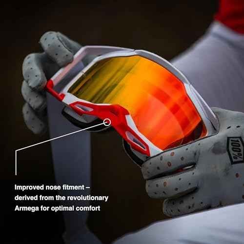 100% Accuri 2 Goggles - Eyewear for Motocross & Mountain Biking - Goggles for Dirt Bikes, Motorcycles & Bike Sports
