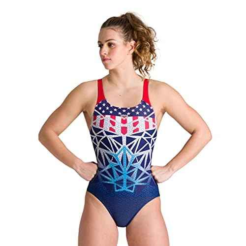 ARENA Women's Shading Prism Swim Pro Back One Piece Swimsuit